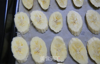 自制健康零食——烤香蕉片的做法步骤：3