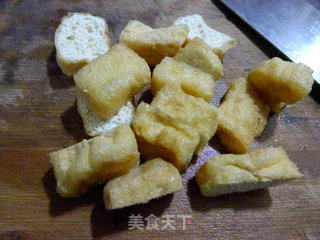 豆豉青瓜炒油豆腐的做法步骤：4