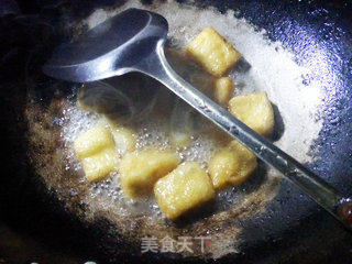 豆豉青瓜炒油豆腐的做法步骤：7