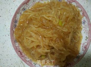 酸萝卜炒粉的做法步骤：5