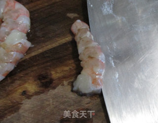 虾仁菠菜塔的做法步骤：2