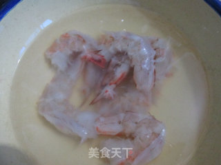 虾仁菠菜塔的做法步骤：4