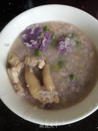 豌豆鸡粥的做法步骤：9