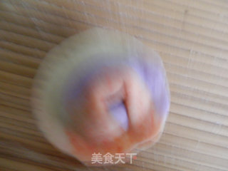 多彩蒸元宝的做法步骤：5