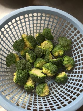蚝油香菇西兰花的做法步骤：4