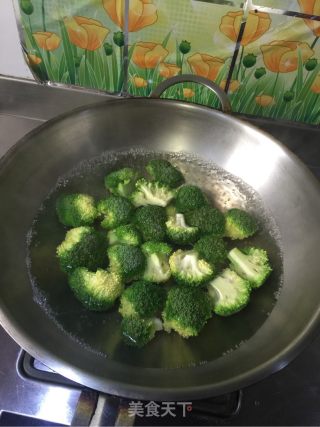 蚝油香菇西兰花的做法步骤：5