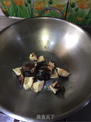 蚝油香菇西兰花的做法步骤：8