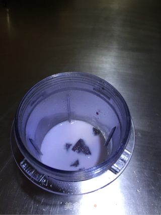 奶香紫薯泥的做法步骤：5