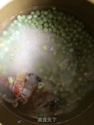 八爪鱼豌豆粥的做法步骤：5