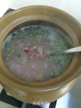 八爪鱼豌豆粥的做法步骤：7