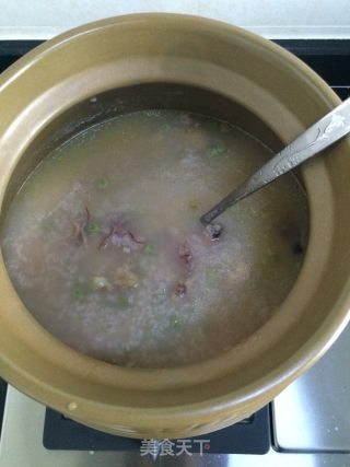 八爪鱼豌豆粥的做法步骤：8