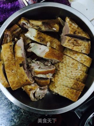 卤鸭的做法步骤：7