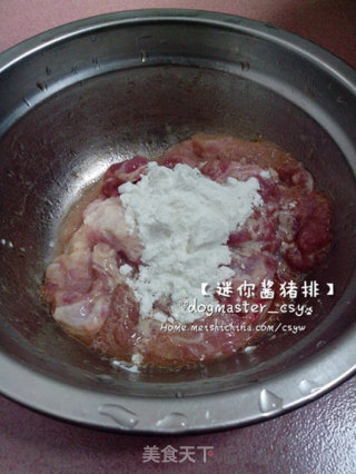 小小一块，吃出快乐的成就感【迷你酱猪排】的做法步骤：3