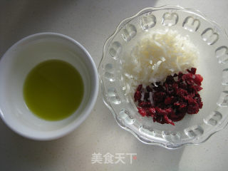 千层蔓越莓土司的做法步骤：2