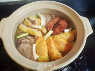 白菜一品锅的做法步骤：7