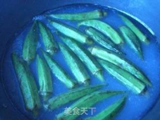 牛肉秋葵卷的做法步骤：1