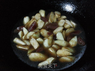 焖烧茭白的做法步骤：7
