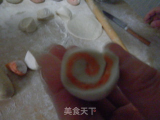 五色馅彩包的做法步骤：7