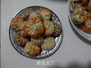 五色馅彩包的做法步骤：11