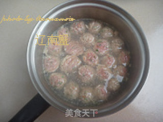 墨鱼烩肉丸的做法步骤：14