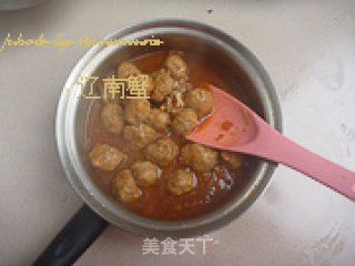 墨鱼烩肉丸的做法步骤：22