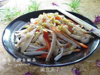 蒜香手撕杏鲍菇的做法步骤：12