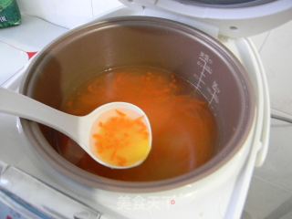 咸味胡萝卜丁玉米粥的做法步骤：5