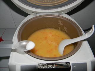 咸味胡萝卜丁玉米粥的做法步骤：6