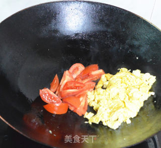 番茄鸡蛋挂面的做法步骤：6