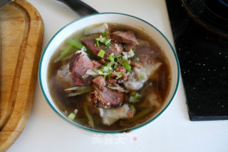 牛肉馄饨汤的做法步骤：8