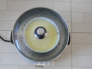 青椒肉丝鸡蛋羹的做法步骤：4