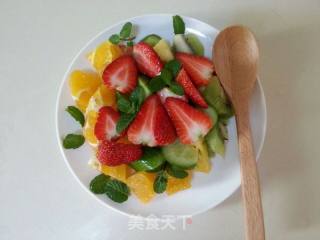 节后减肥~蔬果酸奶沙拉的做法步骤：5