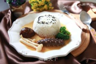 鲍汁海参捞饭的做法步骤：10