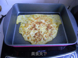 快手早餐鸡蛋土司夹的做法步骤：4