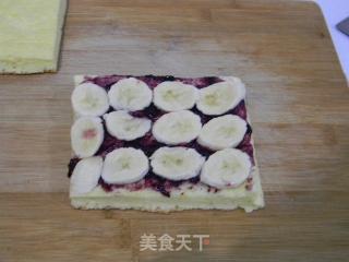香蕉蓝莓蛋糕的做法步骤：11