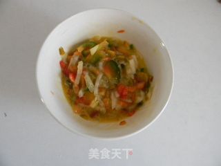 快手早餐自制三明治的做法步骤：2