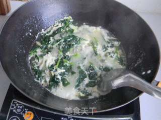 菠菜蛋花汤的做法步骤：7