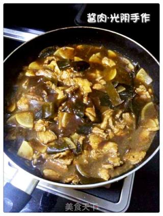 灵宝美食·酱肉片的做法步骤：2