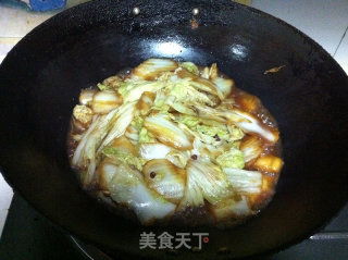 醋溜白菜的做法步骤：7