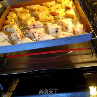 蔓越梅奶酪司康的做法步骤：10