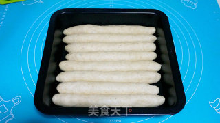 全麦葡萄干排包的做法步骤：10