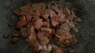 葱爆肉的做法步骤：3