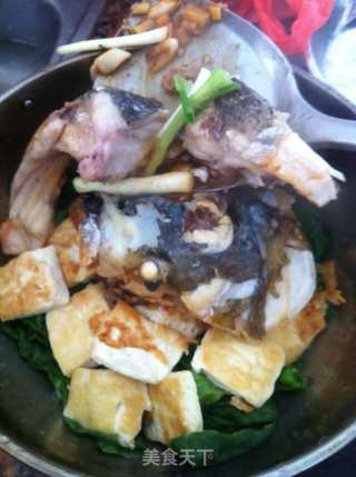 美味鱼头豆腐煲的做法步骤：14