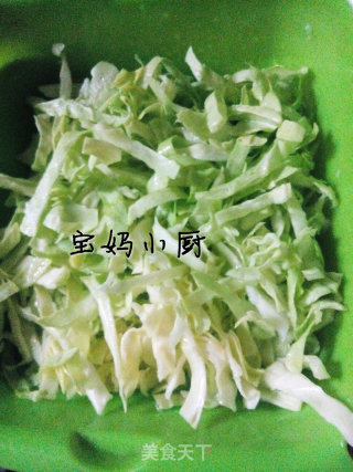 炒饼的做法步骤：1