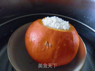 金瓜大米饭的做法步骤：4