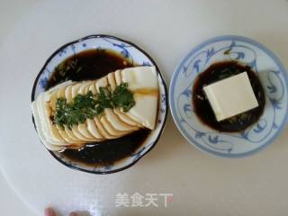 凉拌内脂豆腐的做法步骤：5