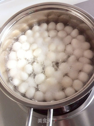 红豆圆子汤的做法步骤：12