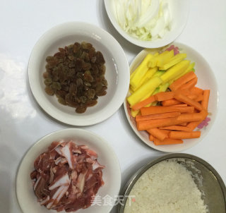 新疆抓饭的做法步骤：1