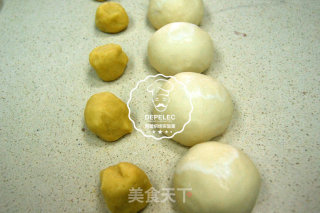 脆甜香软的菠萝包的做法步骤：4