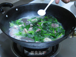 菠菜羊肉汤的做法步骤：10
